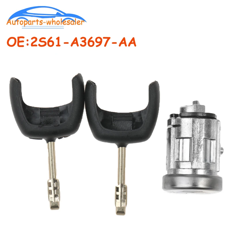 Auto 4355452 Per Ford Transit Mk7 06-On Interruttore Di Accensione E Blocco Cilindro Cilindro Set 2 Chiavi