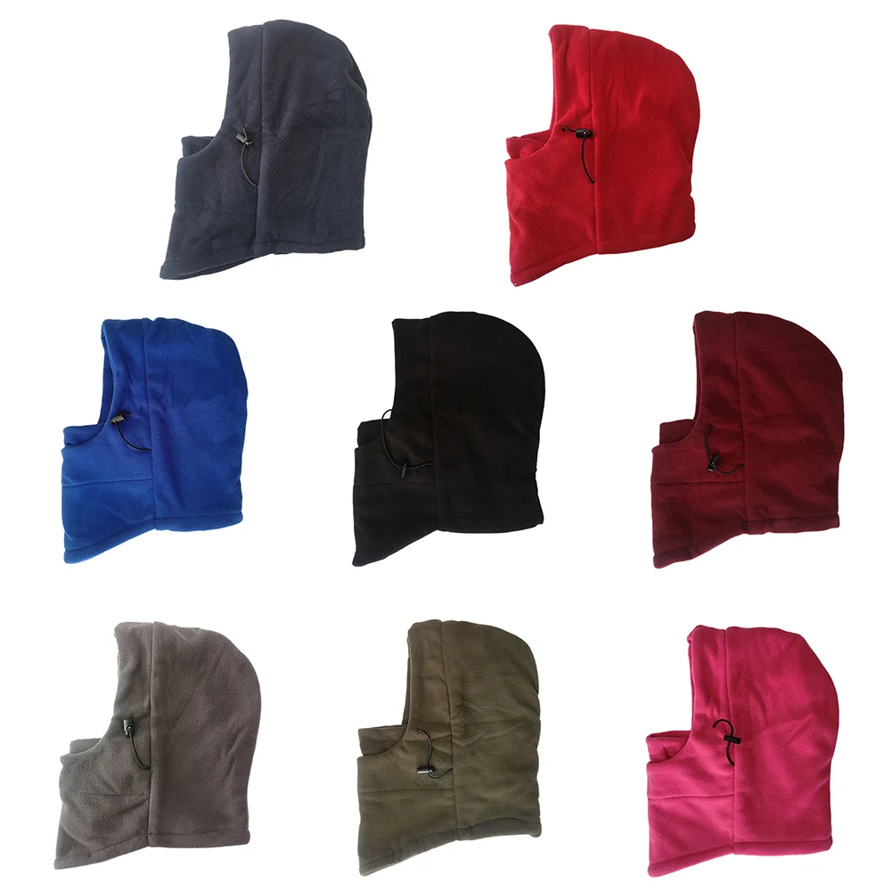 

Versatile Fleece Hat Bandana Balaclava For Men Women 8 Colors Full Face Design Winter Cycling Skiing Snowboarding Accessories