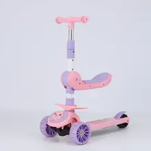 

Children's Scooter 1-2-3-6-12 Years Old Three-in-one Can Ride A Yo-yo Girl Boy Baby Child Scooter