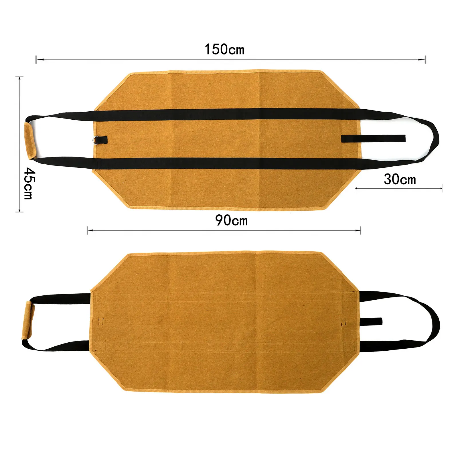 Firewood Carrier Canvas Bag - Image 7