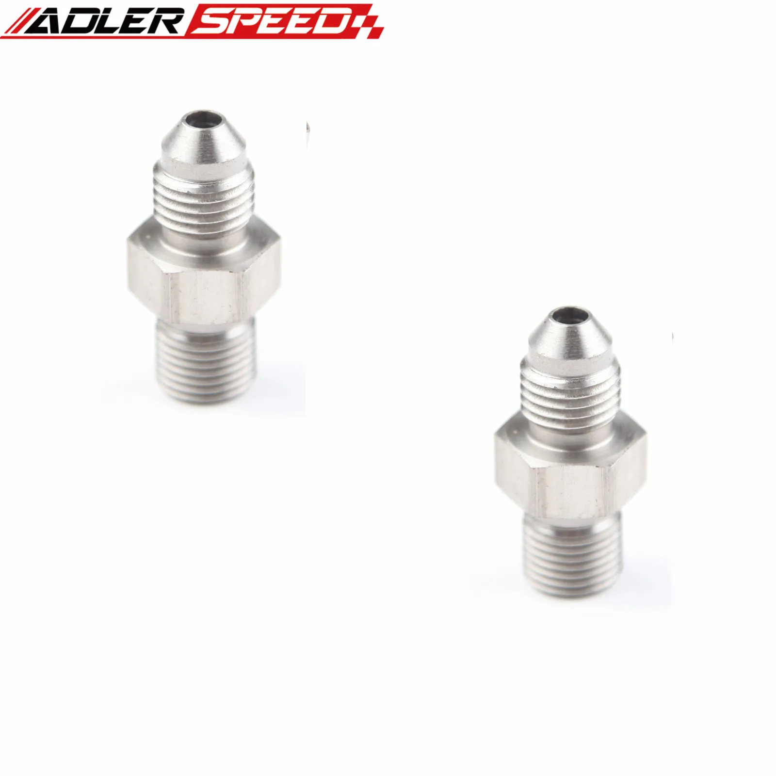 스테인레스 스틸 AN-3 3AN 3AN  1/8 인치 /AN-3 3AN  1/8 인치 BSP BSPP 스트레이트 어댑터 피팅