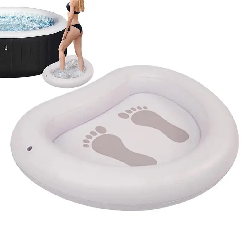 

Pool Foot Bath Basin Foot Soaking Bath Basin For Pool Entry Ladder PVC Foot Baths For Pools Pool Accessories For Spas Pool Entry