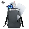 HcanKcan Business Man Backpack Waterproof15.6" Laptop Casual Bag Multifunction Fashion Travel pack Slim Teenager Pack School USB 1