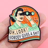 Sarcastic Quotes Enamel Pin Vintage Brooch Pines Lapel Pins Badge on Backpack Clothing Accessories Humorous Jewelry Friends Gift 4