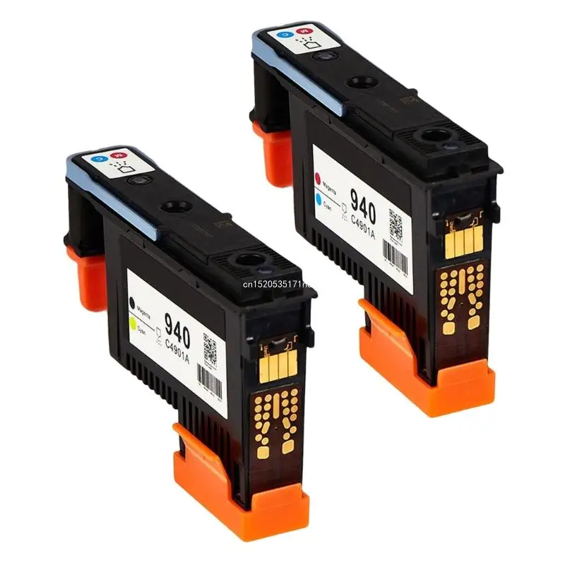 LUCKYLY-Tête d'impression de haute qualité pour HP 940 C4900A pour 8000 série 8500 noir - jaune