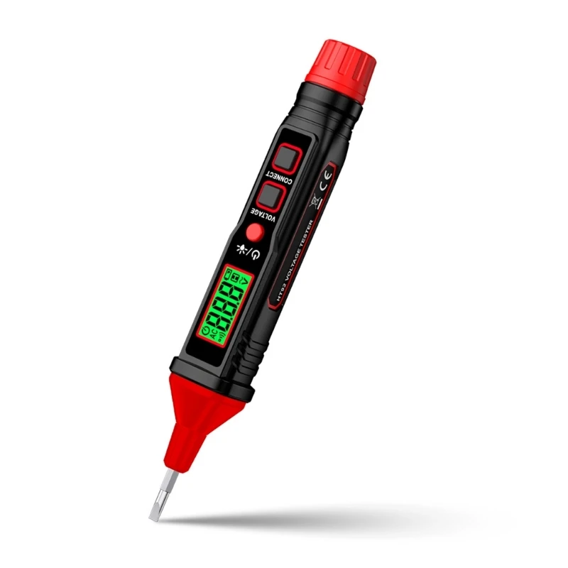 

Professional Electrical Tester Pen with Audible & Visual Alarms for Electricians Engineers Construction Workers