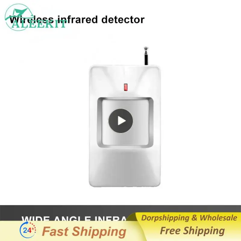 

433MHz Wireless Infrared detector PIR Motion Sensor for GSM/PSTN Auto Dial Home Security Alarm System