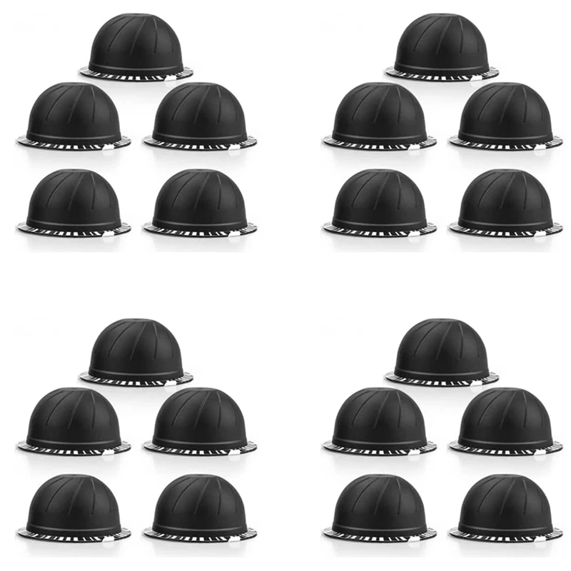 20 Pezzi Riutilizzabili Utilizzando Capsule Di Caffè Per Cialde Riutilizzabili Nespresso Vertuo Vertuoline 230Ml