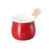 Enamel Wooden-Handle Cooking Pot 5