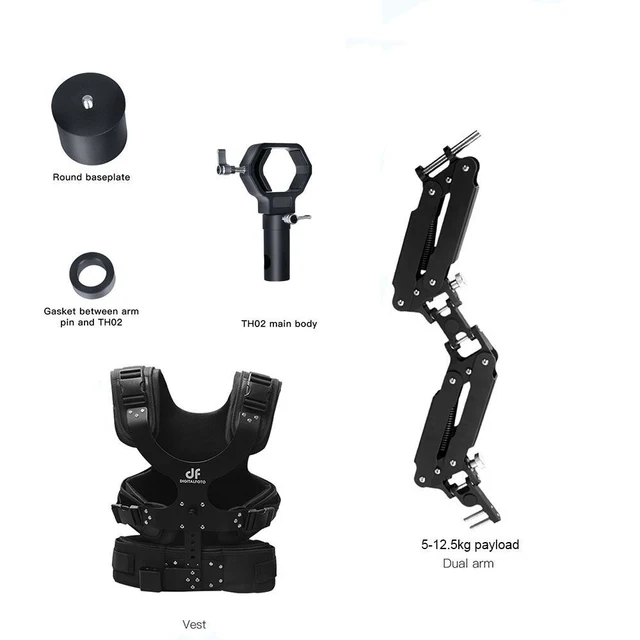 Support De Moniteur VILTROX Avec Griffe Froide - Pivot 360°, Inclinaison 180°, Vis 1/4", Pour écrans 5" Et 7"
