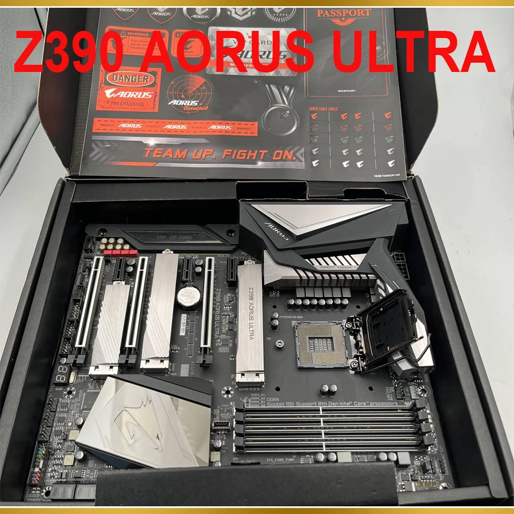 Nuova Scheda Madre Z390 Ddr4 128Gb Atx Mainboard Lga1151 Z390 Aorus Ultra