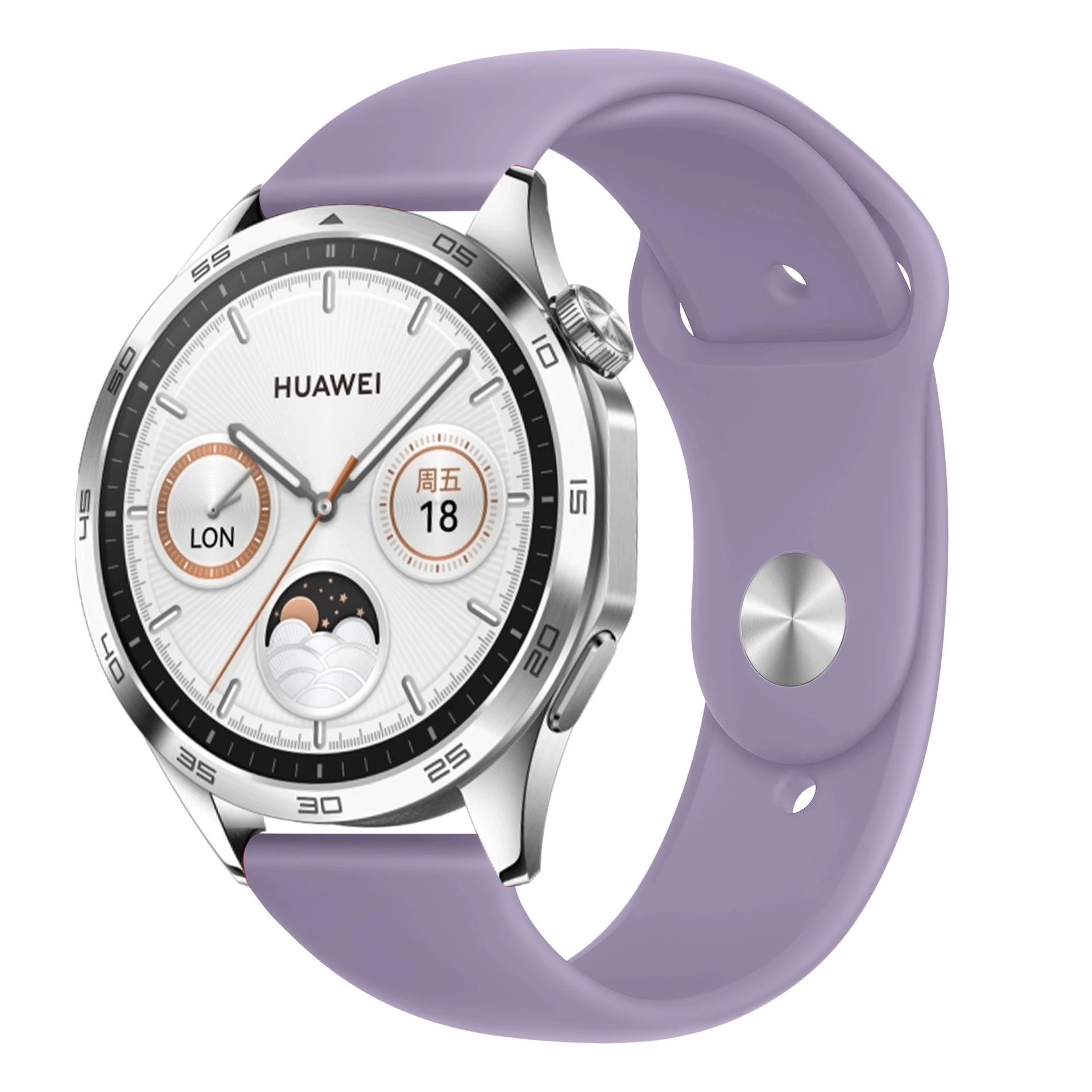 Premium Silicone Watch Band - Compatible with Various Smartwatches, 20mm/22mm