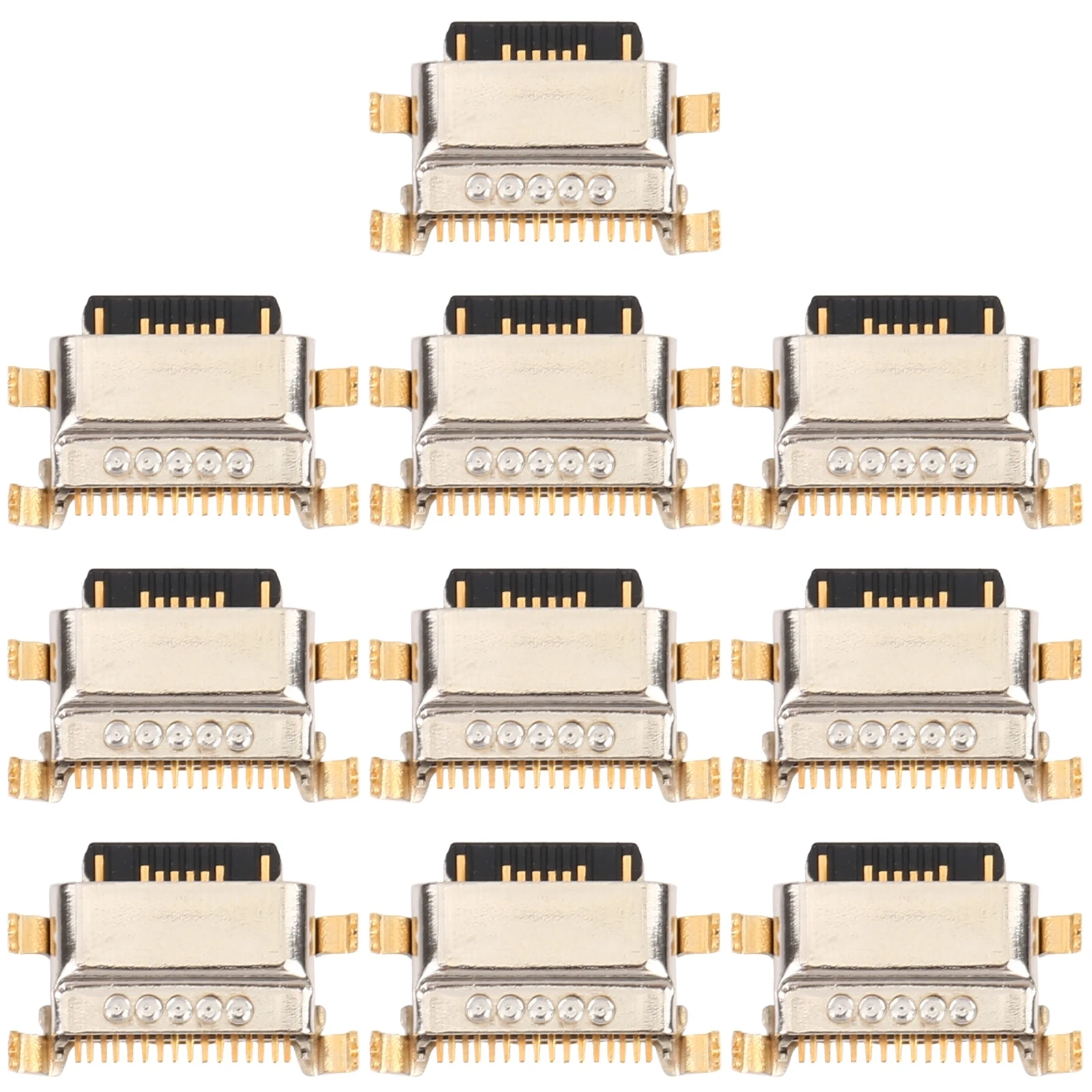 

10 PCS Charging Port Connector for Xiaomi Redmi Note 9/Redmi 10X 4G