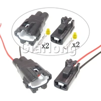 1 Set 2 Way Parts MG651092-5 7283-7029-40 7282-7029-40 AC Assembly Automotive Socket For KIA Hyundai Car ABS Sensor Sealed Plug