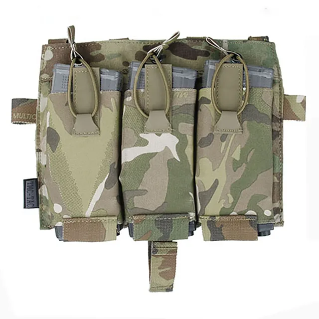 TMC Tactical Molle M4 TRIPLE MAG Pouch Multicam Triple Magazine