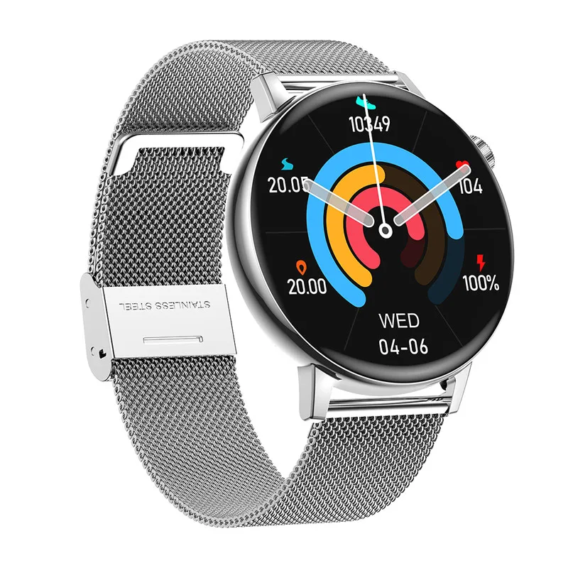 Смарт-часы GT3 Mini для мужчин и женщин фитнес-браслет с NFC музыкальным управлением