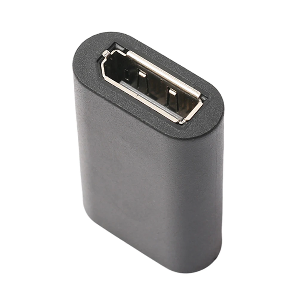 디스플레이 포트-디스플레이 포트 커플러, 블랙 DP-DP 익스텐션 어댑터, 모든 DP 수 케이블용 금도금