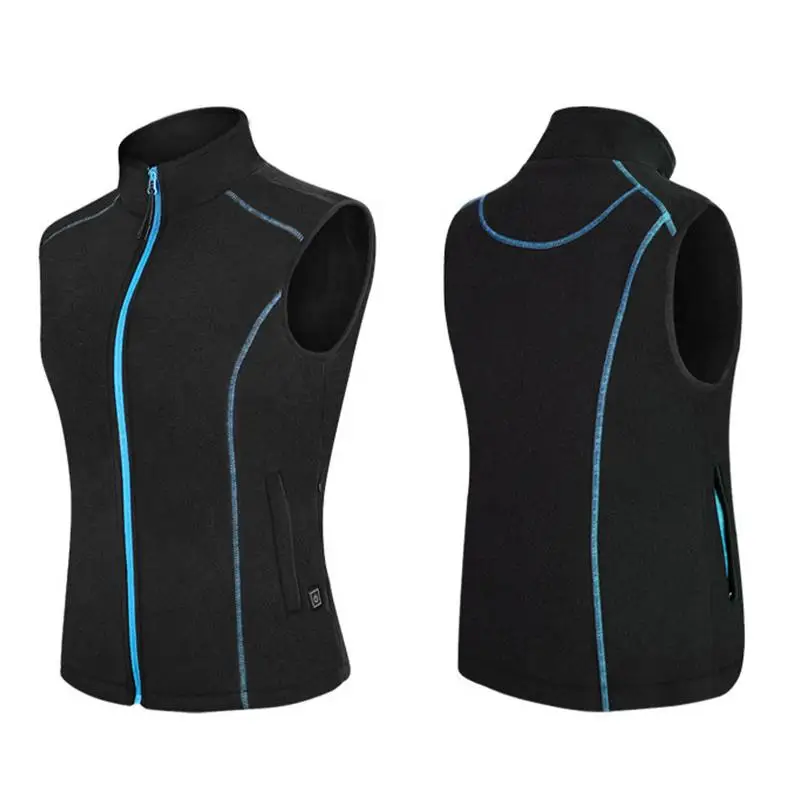 

Heated Vest Men Jacket Heated Winter Womens Electric USB Heated Jacket Man Thermal Vest Body Warmer Coat