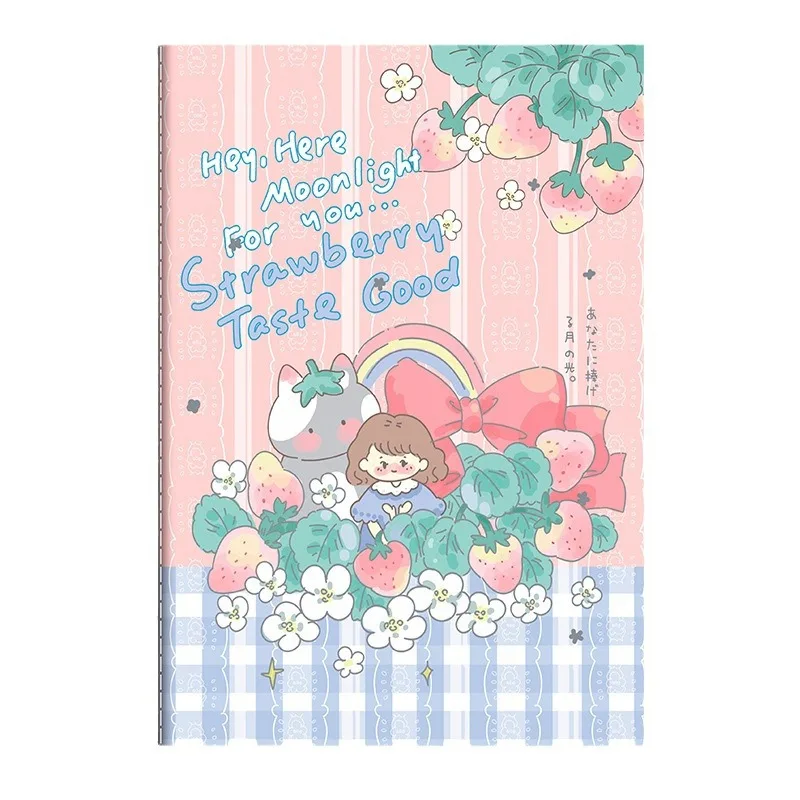 A5 Cartoon Retro Notebook - Cute Student Stationery Sketchbook