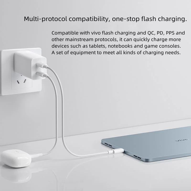 Charging Compatibility Test vivo 80W Flash Charge (Dual USB-C) - Chargerlab