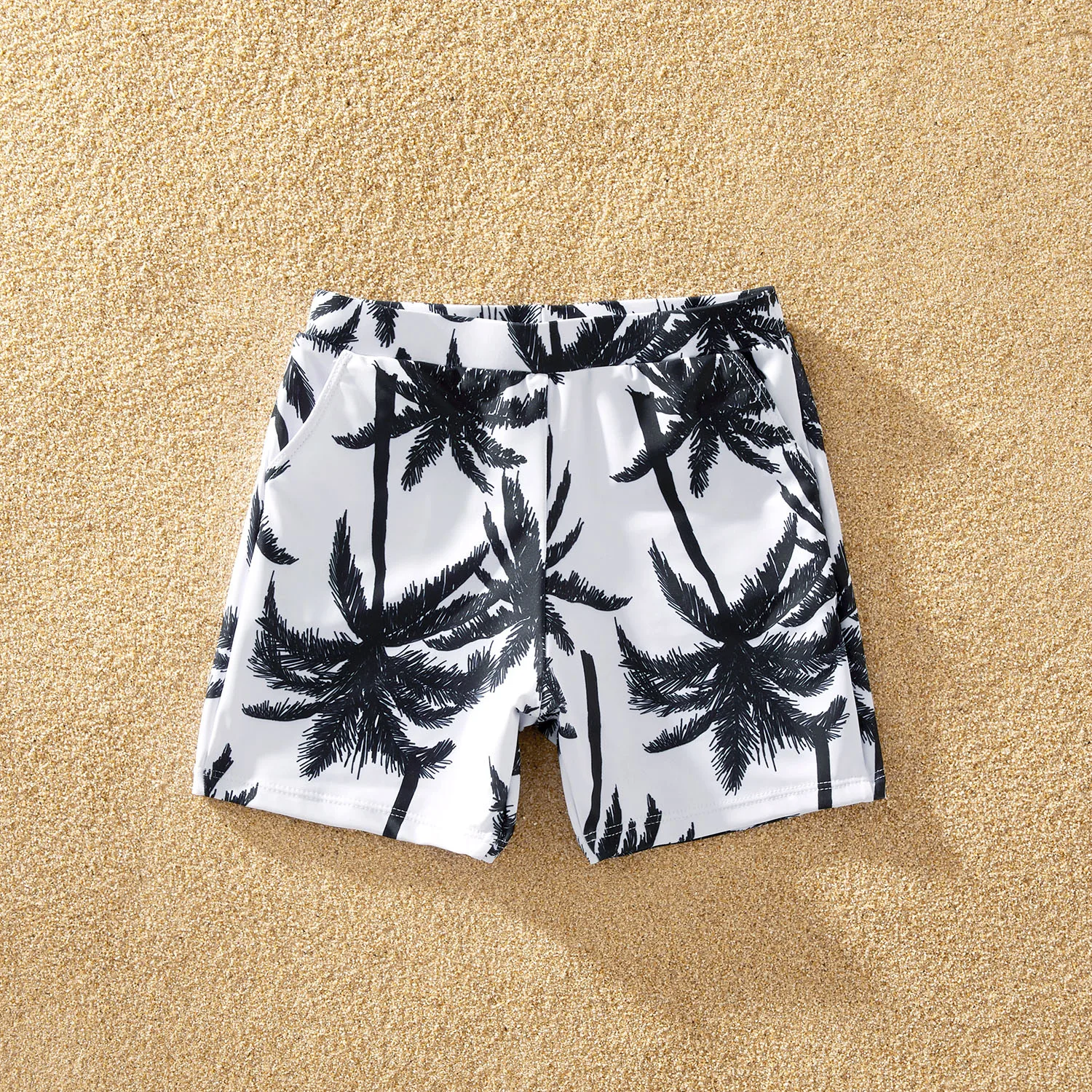 PatPat Family Look Swimwears Coconut Tree Print One-piece Couple Look 6