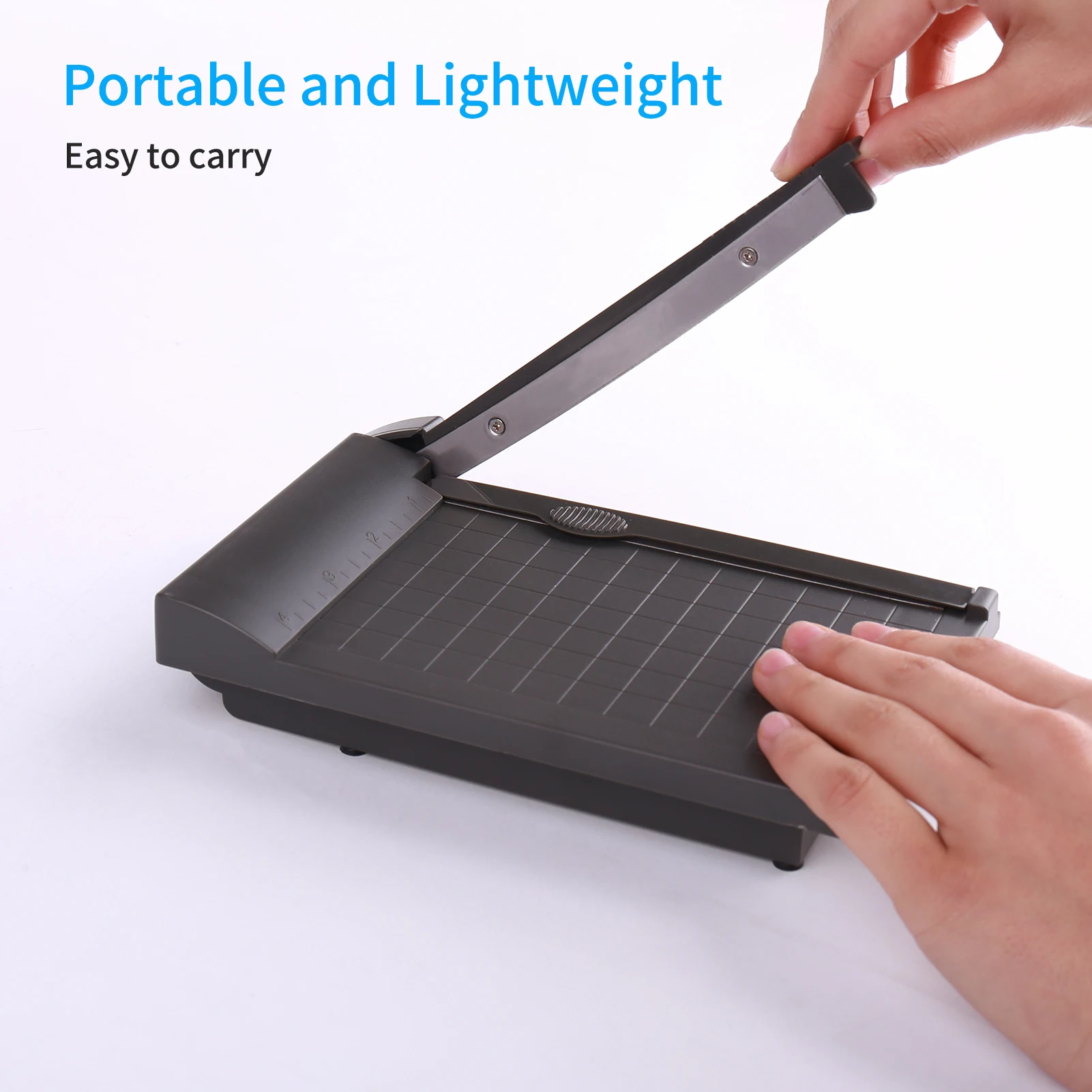 1PCS Portable Paper Cutter Spare Knife Paper Slicer Metal Blade Convenient  with Automatic Security Safeguard for Coupon Photos - AliExpress