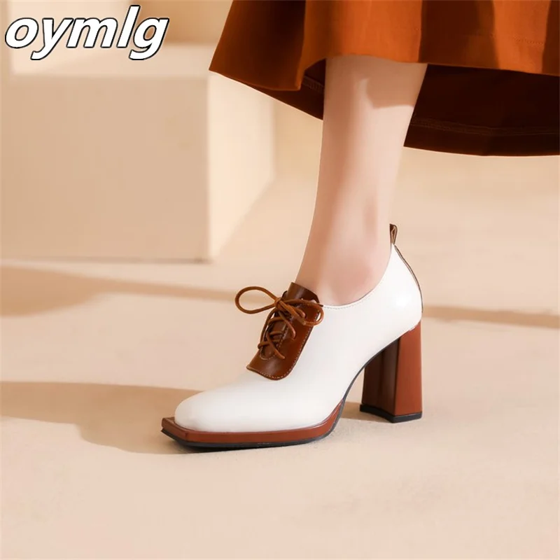 

Thick Heel Fashion Women's Short Boots Autumn and Winter New Single Boot Square Head High Heels