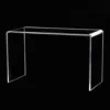 U-shaped Acrylic Display Risers Steps Acrylic Display Stand Anti-Corrosion Clear Showcase Display Shelf for Figure Collection 6