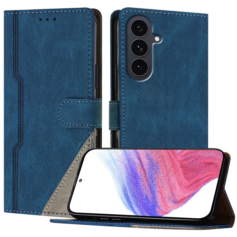 Magnetic Stand Wallet Flip Cover Phone Case with Protective Storage