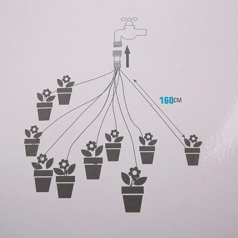 For Business Trips Use The 10-Piece Drip Watering Kit For Household Use To Water Succulent Potted Plants Through Drip Irrigatio - 4