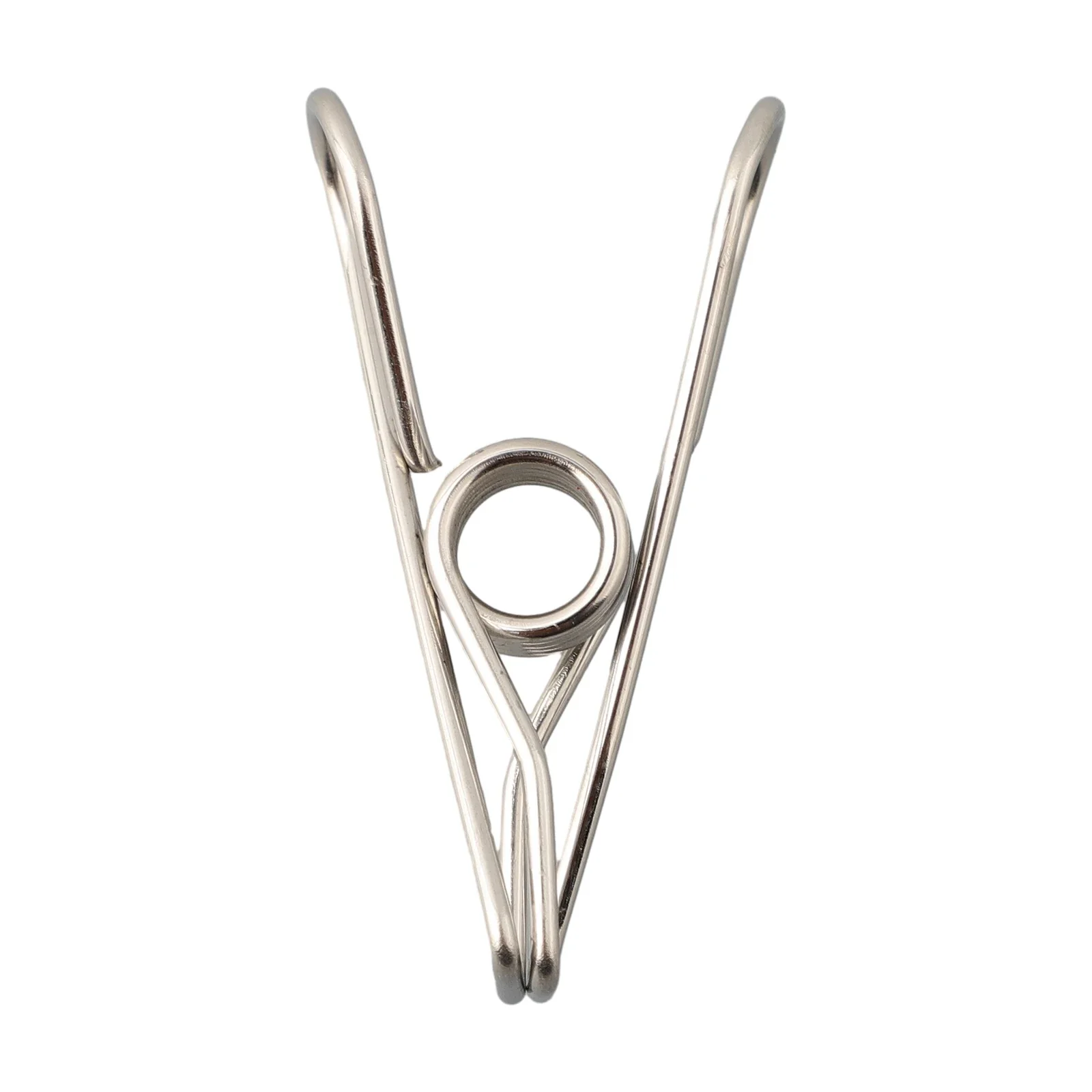 20pcs Stainless Steel Clips Clothes Photo Paper Peg Pin Hook Clothespin Home Decoration Set Household Storage Kitchen Organizer