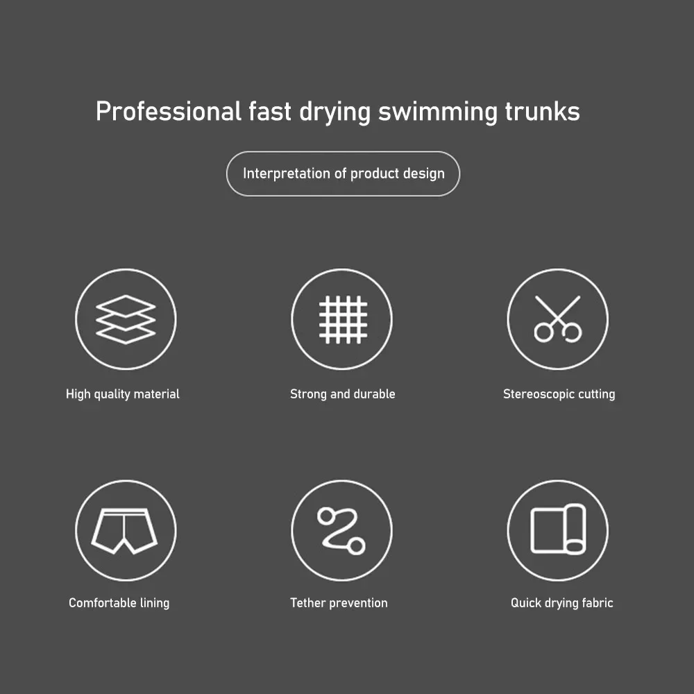 New Swimsuit Mens Swimming Trunks Sexy Swimwear Quick-dry Boxer Shorts Tight Swim Trunks Plus Size Quick Dry Swimming 6