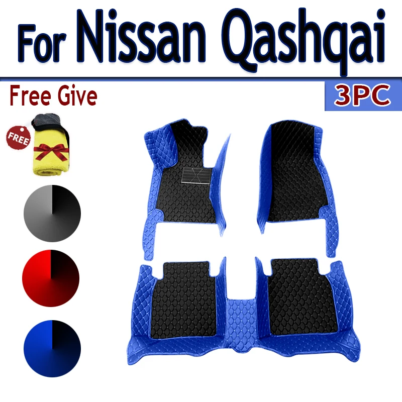 

Custom Car Floor Mats For Nissan Qashqai 2008 2009 2010 2011 2012 2013 2014 2015 Foot Pads Carpet Cover Interior Accessories