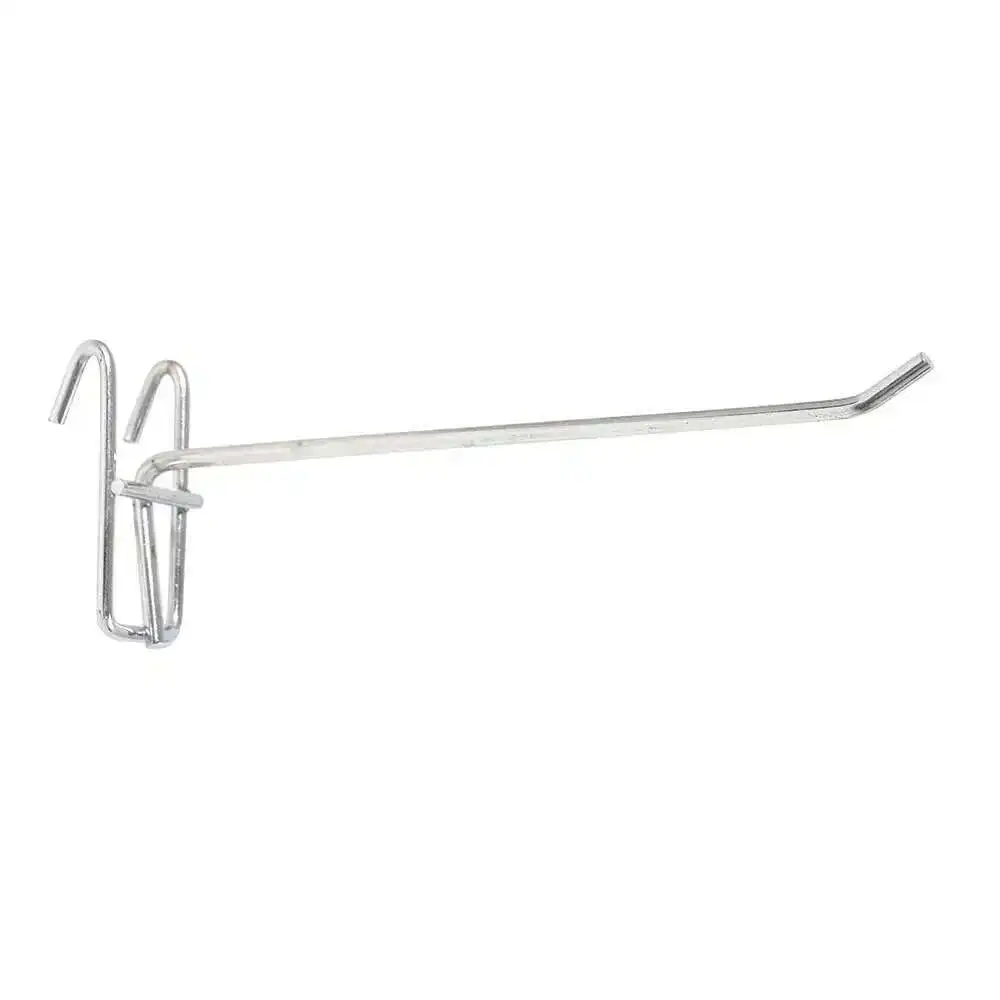 10 Stück 20 cm Drahtgitter Regal Metallhaken verdicken l Aufhänger Streifen Snack Lebensmittel Halter Haken – Detail 1