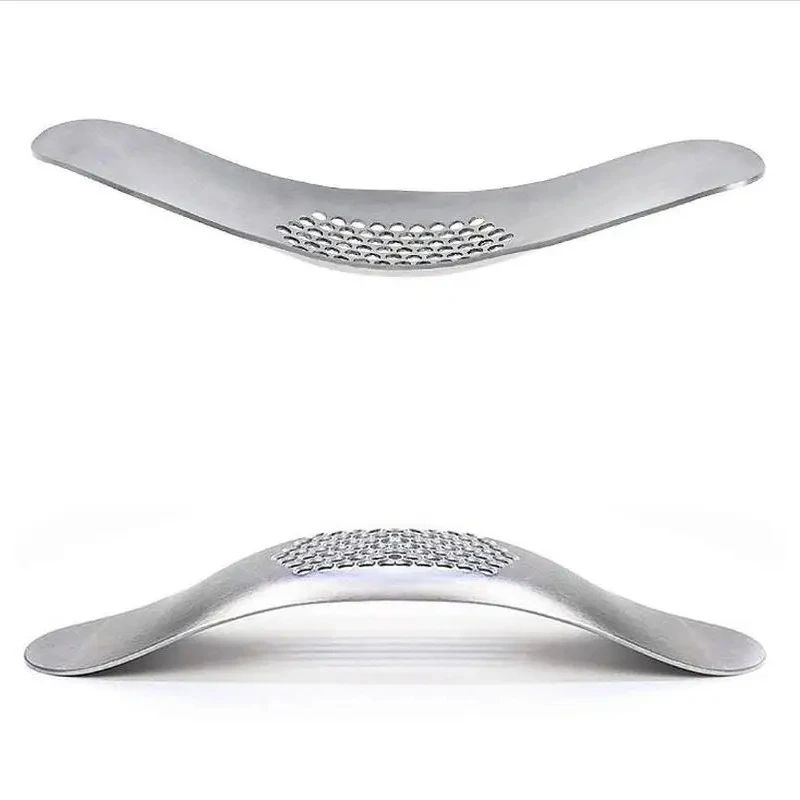 Stainless Steel Garlic Press Crusher Kitchen Gadgets Cooking Tools Manual Garlic Crusher Cutting Fruits And Vegetables Tools
