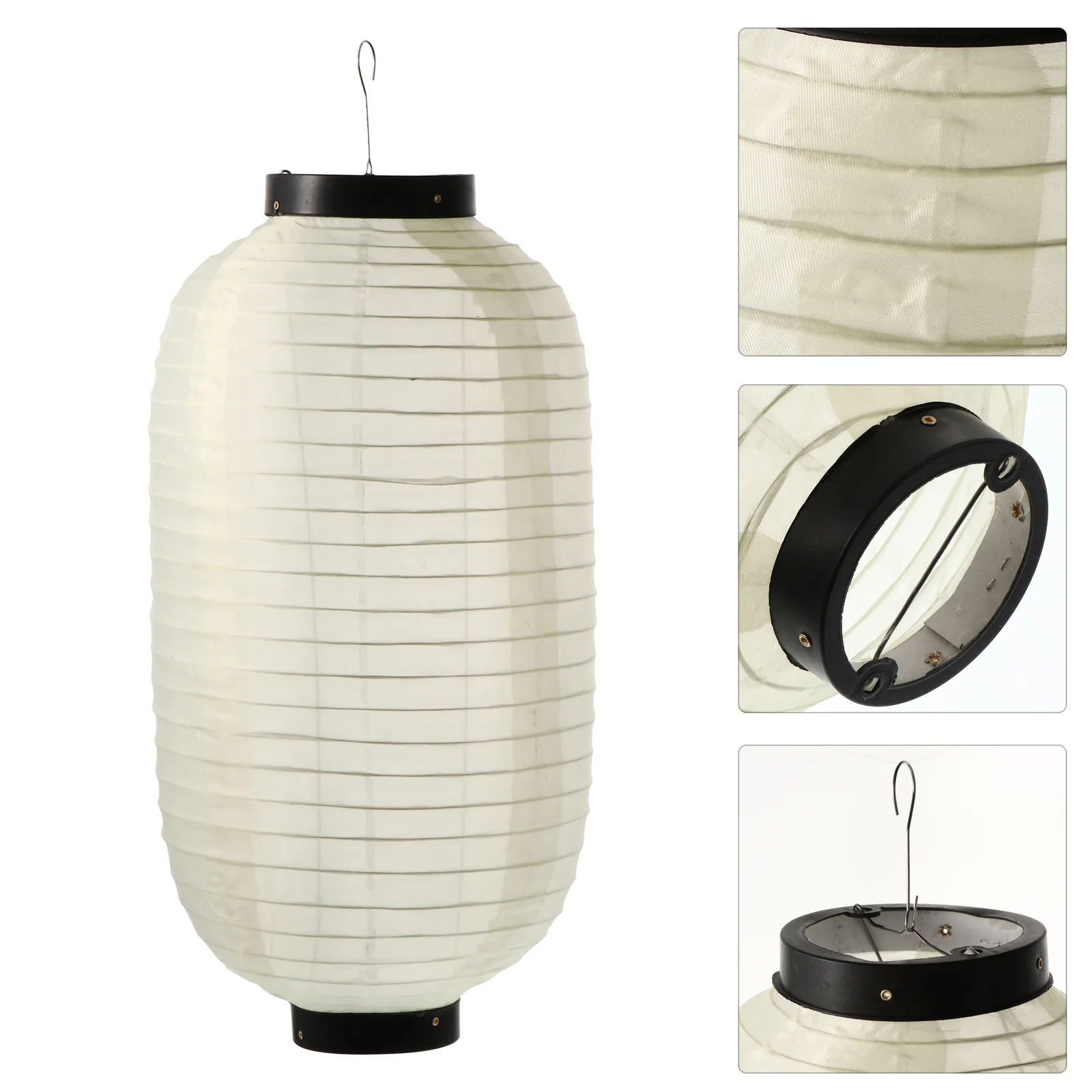 

Lantern Japanese Lanterns Hanging Paper Silk Chinese Outdoor Lamp Style Ornament Waterproof Bar Decorations Sushi Red White