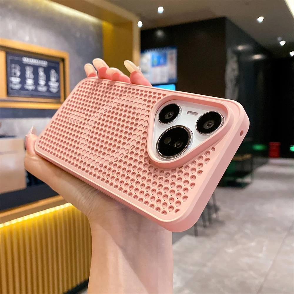 Magnetic Heat Dissipation Breathable Mesh Case