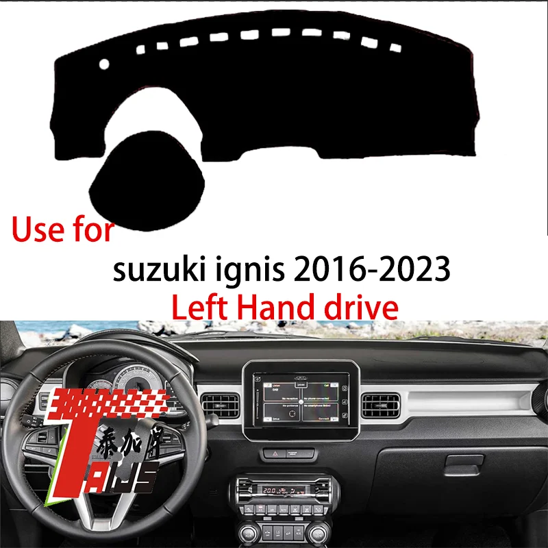 TAIJS Factory car accessories Dust resistant Polyester Fibre dash covers for SUZUKI ignis-Left Hand drive