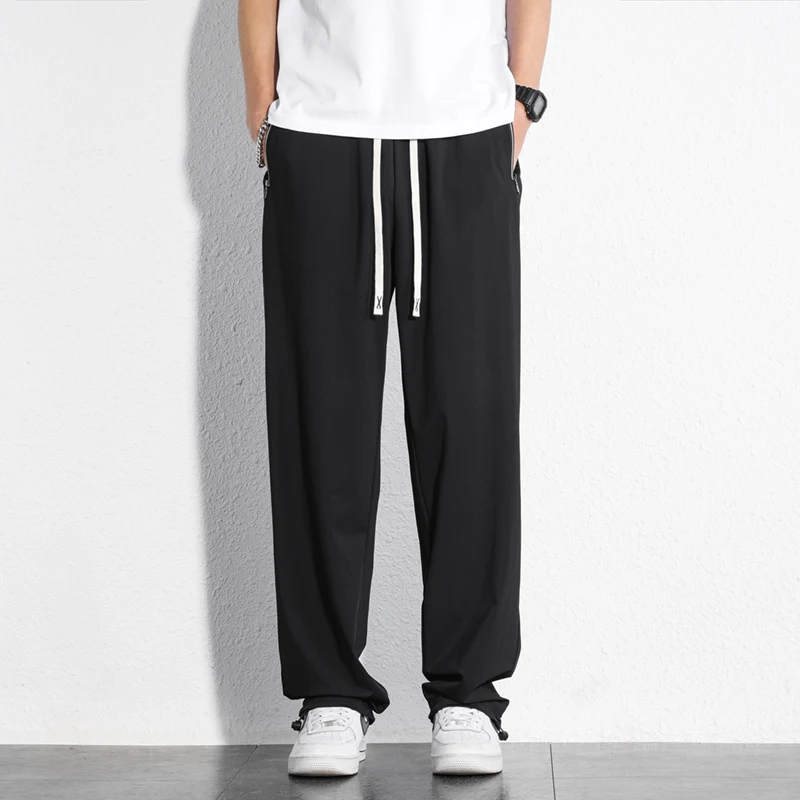 Tall Clothes Men's Pants Extra Long Length Summer Trouser Male Ice Silk Sport Inseam 36 190 Cm 120 115 Leg 110 120cm 115cm 105