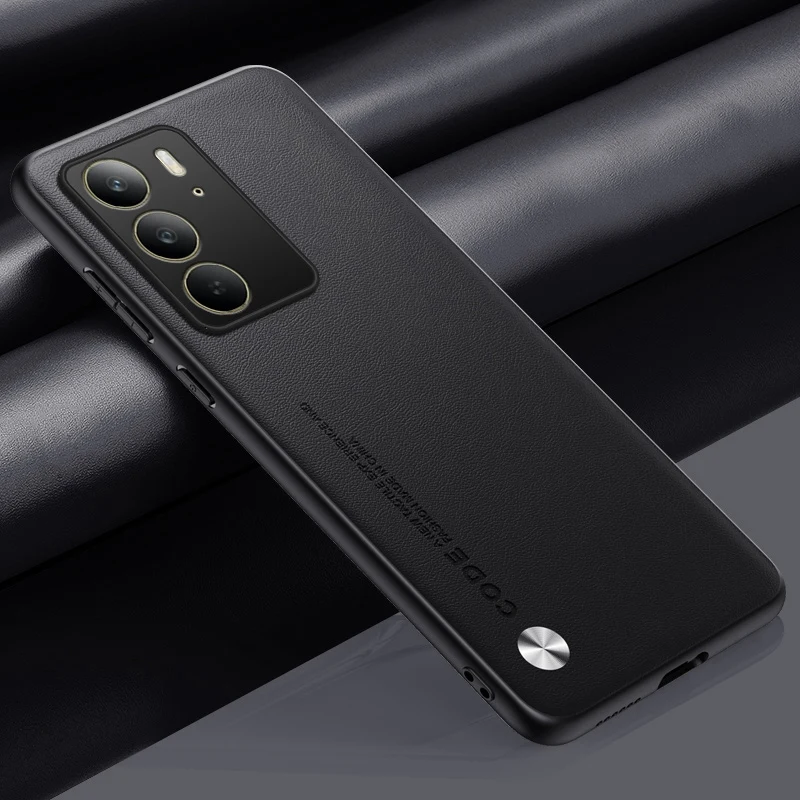 Luxury PU Leather Shockproof Phone Case with Full Protection