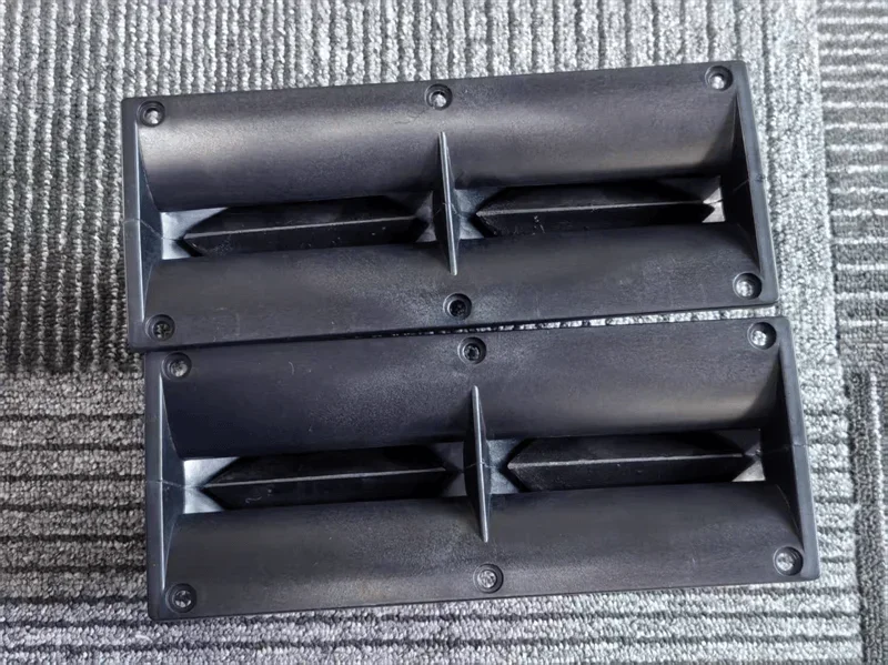 Dual Throat Lautsprecherhorn, 2 x 1 Zoll Wellenleiter für Pro Audio Line Array, Hochfrequenz-Treiberkomponente 247,5 x 100,5 x 85,4 mm – Detail 18
