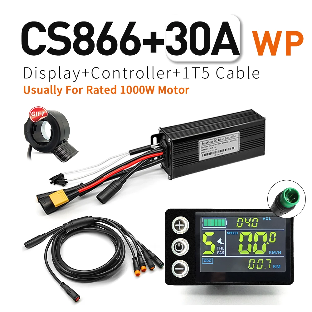 Centralina 30A + Display CS866 1T5