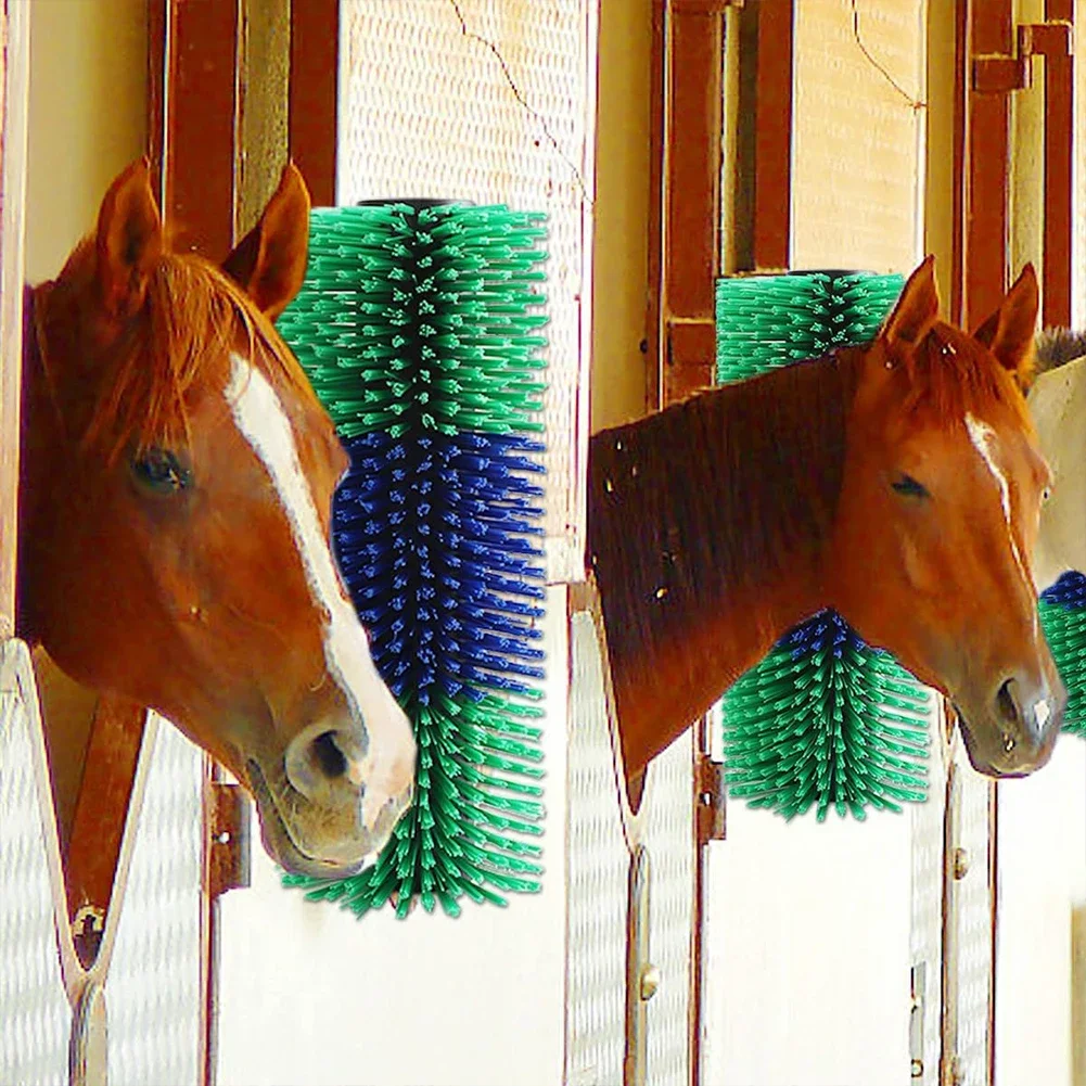 Cow Horse Goat Livestock Brush Massage Grooming Brush Livestock Scratching Brush Suitable for Livestock Horse Cattle Sheep Pig