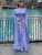 Autumn Loose Shiny Maxi Dress Women's Butterfly Batwing Long Sleeve Muslim Clothes Party Dress Solid Female Long Dress New