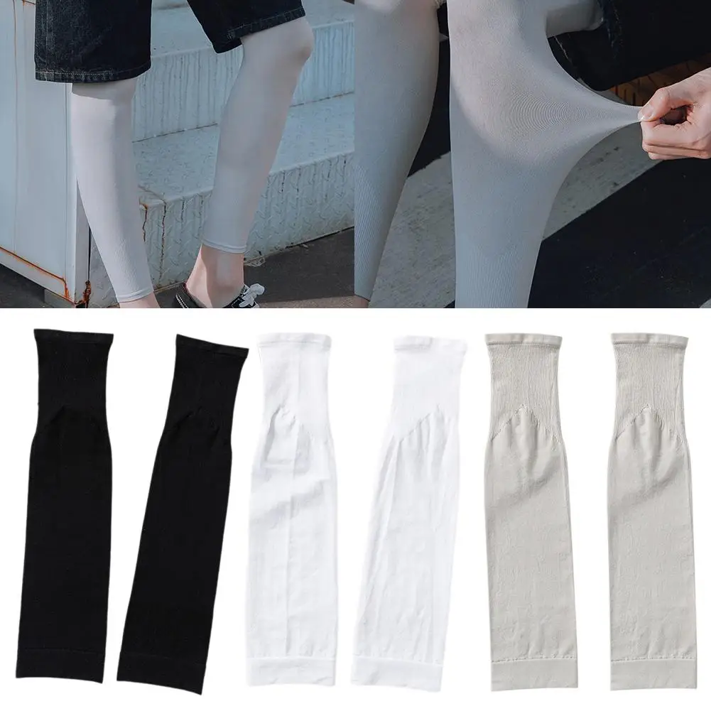 Cycling Leg Sleeves Ice Silk 1 Pair cycling leg covers