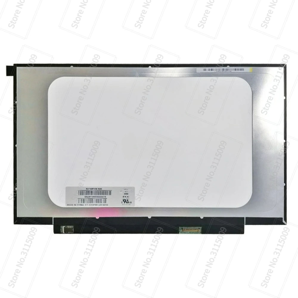 14.0인치 NV140FHM-N4K 1920x1080 FHD IPS LCD LED 디스플레이 화면 노트북 패널 매트릭스 교체 NV140FHM N4K