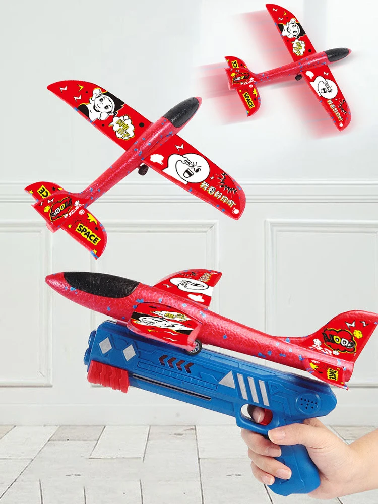 New Airplane Launcher Bubble Catapult With Plane Toy Funny