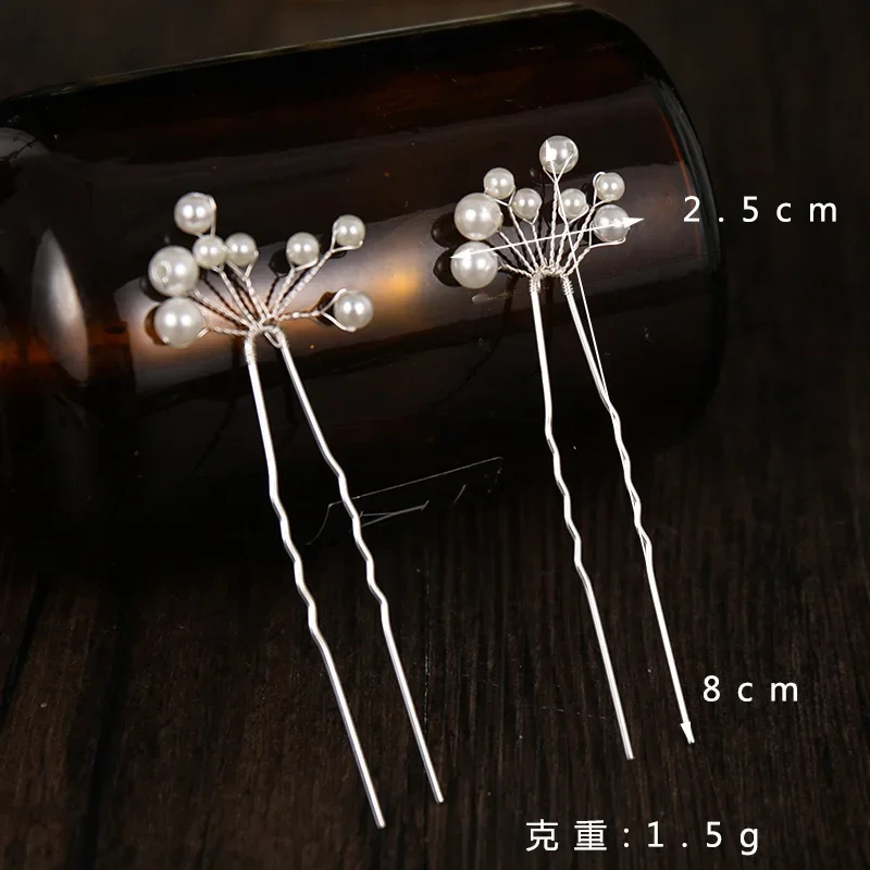 Pearl Bridal Hairpin Hair Clip Wedding Party Bridal Wedding Accessories Jewelry Pin