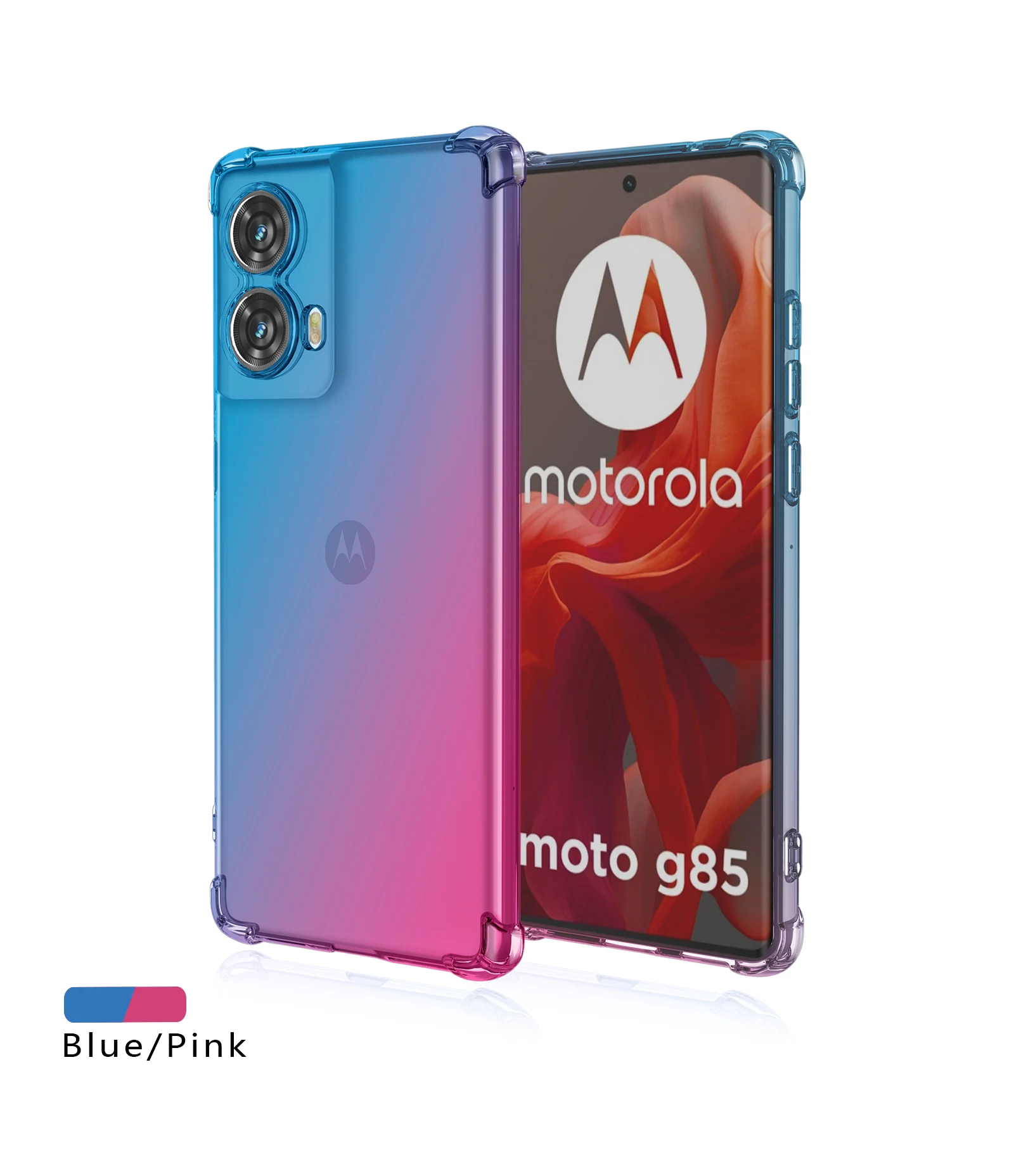 Shockproof Gradient Silicone TPU Protective Phone Case – Durable & Stylish Cover