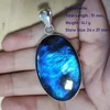 Genuine  Labradorite  Pendant 1